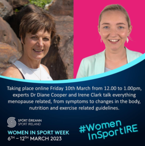 Physical Activity and Menopause Webinar with Sport Ireland