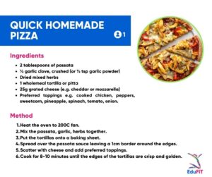 Quick Homemade Pizza