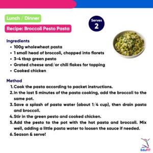Broccoli Pesto Pasta