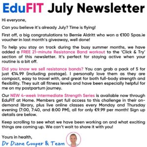 EduFIT July Newsletter