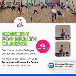 ‘Exercise for Health’ classes in Portarlington