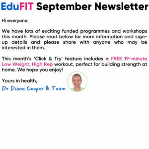 September Newsletter: Upcoming Funded Programmes and Workshops